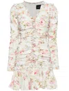 Needle & Thread Enchanted Garden Ellen Crepe Dress In White