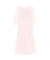 Needle & Thread Floral Lace Gown In Pink