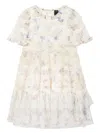 Needle & Thread Floral-print Dress In Neutrals