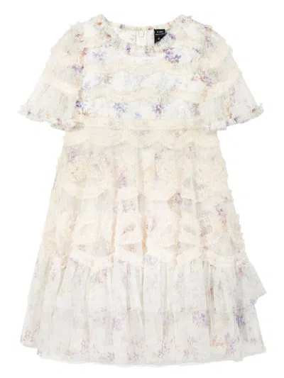 NEEDLE & THREAD FLORAL-PRINT DRESS