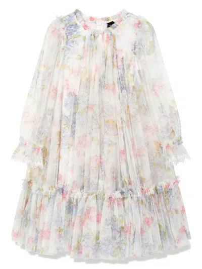 NEEDLE & THREAD FLORAL-PRINT DRESS