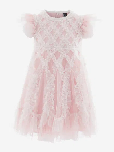 Needle & Thread Kids' Girls Rosella Dress In Pink
