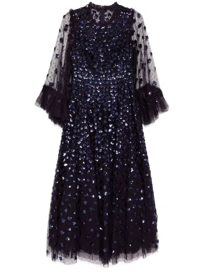 NEEDLE & THREAD GLISTEN ANKLE GOWN