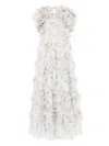 Needle & Thread Hydrangea Genevieve Ruffle Gown