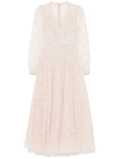 Needle & Thread Leila Gown In Pink