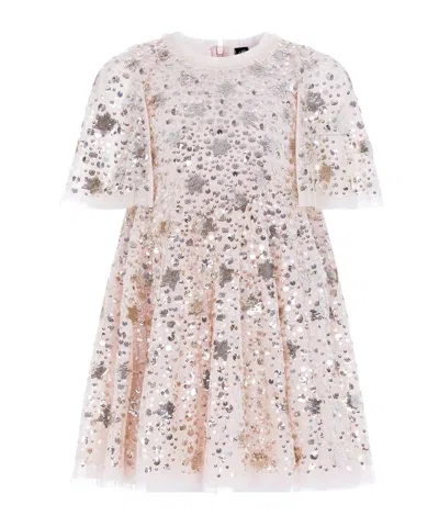 Needle & Thread Meteor Dress In White