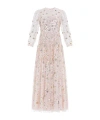Needle & Thread Shooting Stars Long-sleeved Gown In Pink