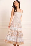 Needle & Thread Aurora Scoop Neck Ballerina Dress