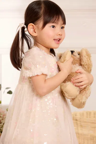 Needle & Thread Confetti Baby Dress In Champagne