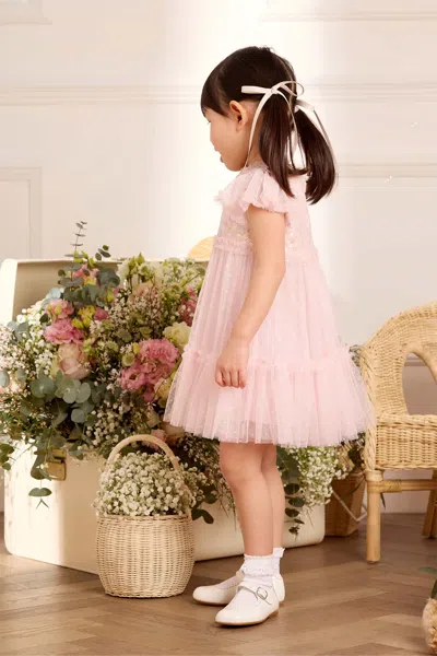 Needle & Thread Confetti Bodice Baby Dress In Pink