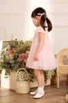 Needle & Thread Confetti Bodice Baby Dress In Pink