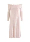 Needle & Thread Esme Sequin-embellished Tulle Midi Dress In Light Pink