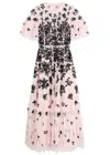 Needle & Thread Flattering Flowers Abendkleid In Pink