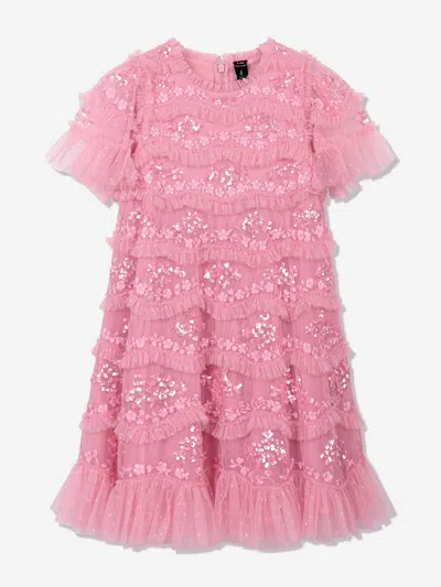 NEEDLE & THREAD NEEDLE & THREAD GIRLS DAISY WAVE DRESS