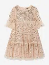 Needle & Thread Sequinned Dress In Gold