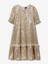 Needle & Thread Sequin Dress In Pink