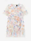 Needle & Thread Floral-print Dress In White