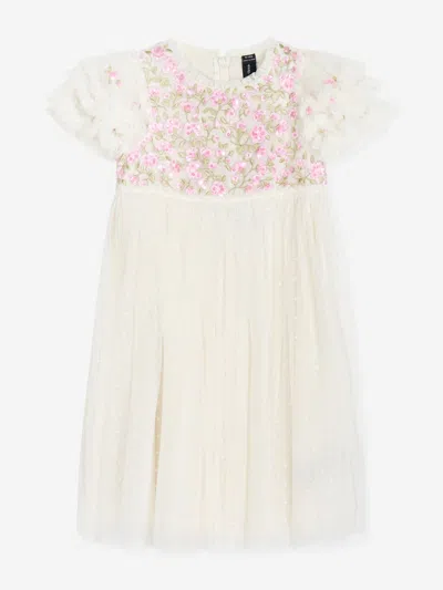 NEEDLE & THREAD NEEDLE & THREAD GIRLS TULLE POSY BODICE DRESS