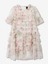 Needle & Thread All-over-rose Dress In White
