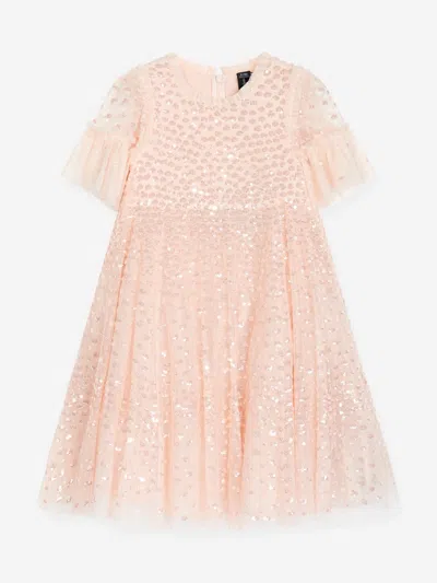 NEEDLE & THREAD NEEDLE & THREAD GIRLS TULLE SCATTER DOT DRESS