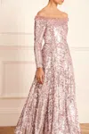 Needle & Thread Hallie Ankle Gown In Pink