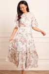 Needle & Thread Madame Rose Carla Chiffon Ankle Gown
