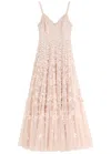 Needle & Thread Maeve Sequin-embellished Tulle Gown In Light Pink