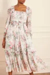 NEEDLE & THREAD NEEDLE & THREAD PARADISE GARDEN MARIA CHIFFON ANKLE GOWN