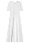 Needle & Thread Pointelle-knit Midi Dress In No Colour