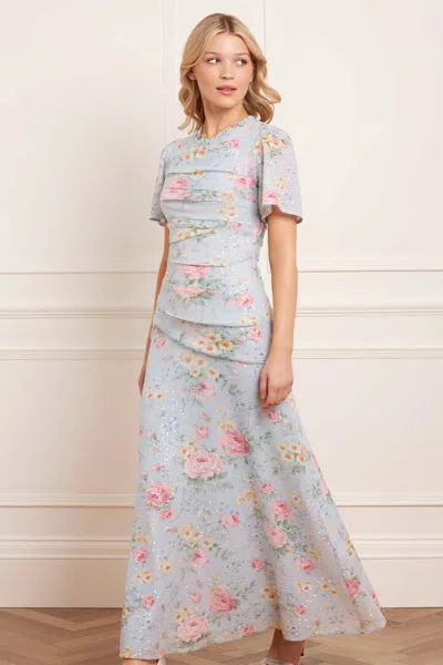 Needle & Thread Pompadour Garden Sequin Gown