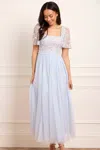 Needle & Thread Versailles Ditsy Bodice Ankle Gown