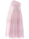 Needle & Thread One-shoulder Gown In Purple