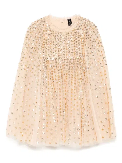 Needle & Thread Kids' Raindrop Cape Dress