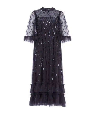 Needle & Thread Sequined Ballet Dress In Black