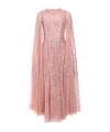 Needle & Thread Sequined Dress In Pink