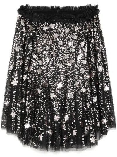 NEEDLE & THREAD SHOOTING STARS MINI DRESS
