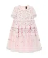 Needle & Thread Short Sleeve Dress In Pink