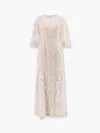 Needle & Thread Tulle Long Dress With All-over Sequins