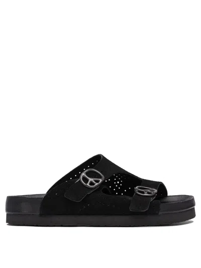 Needles "peace" Sandals In Black