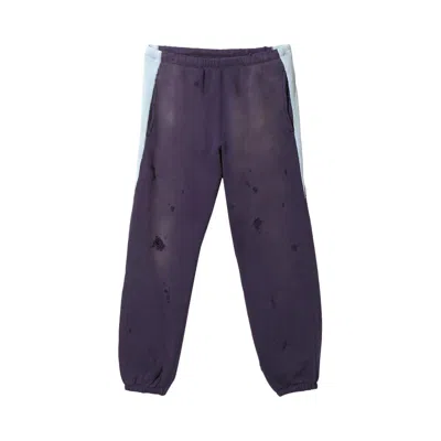 Pre-owned Needles 2-tone French Terry Sweatpants 'purple' | Men's Size L
