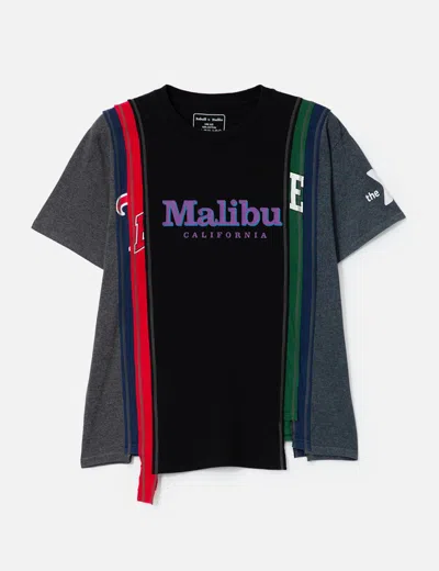 Needles 7 Cut Wide T-shirt - College In Black