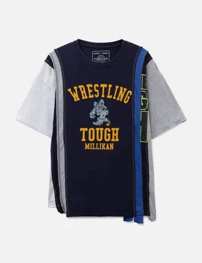 Needles 7 Cut Wide T-shirt - College In Multi