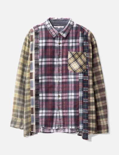 Needles 7 Cuts Flannel Shirt In Multicolor