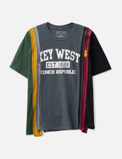 Needles 7 Cuts Wide T-shirt In Multicolor