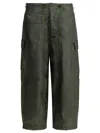 Needles "bdu" Cargo Pants In Green