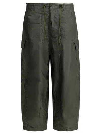 Needles "bdu" Cargo Pants In Green