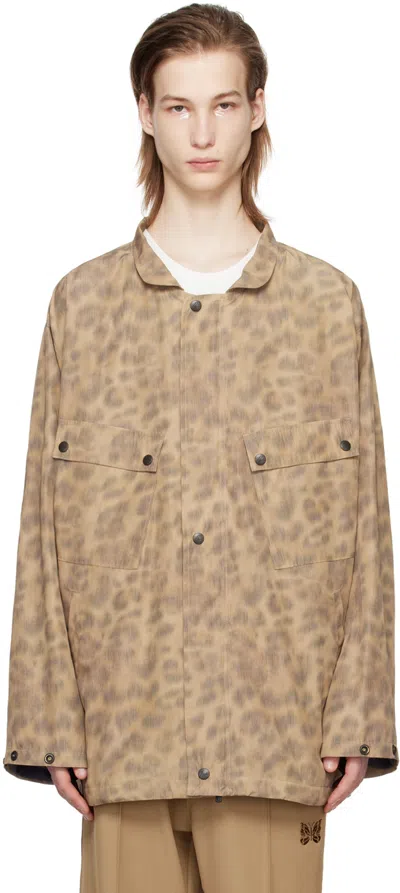 Needles Beige C.p. Jacket In A-beige