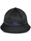 Needles Bermuda Embroidered-logo Bucket Hat In Black
