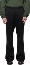 NEEDLES BLACK BOOT-CUT TRACK PANTS