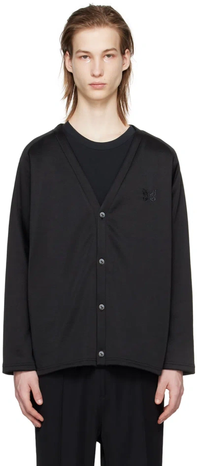 Needles Black Buttoned Cardigan In C-black